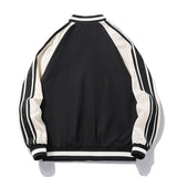 Striped Baseball Collar Autumn And Winter New Men - TRYSHOPPY