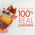 Pur Luv Chicken Jerky Dog Treats, Made with 100% Real Chicken Breast, 16 Ounces, Healthy, Easily Digestible, Long-Lasting, High Protein, Satisfies Dog's Urge to Chew