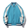 Striped Baseball Collar Autumn And Winter New Men - TRYSHOPPY