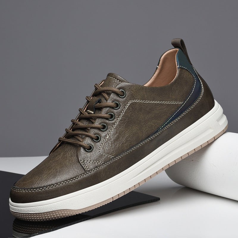 Fashion Men's Shoes Invisibly Heightened Shoes - TRYSHOPPY