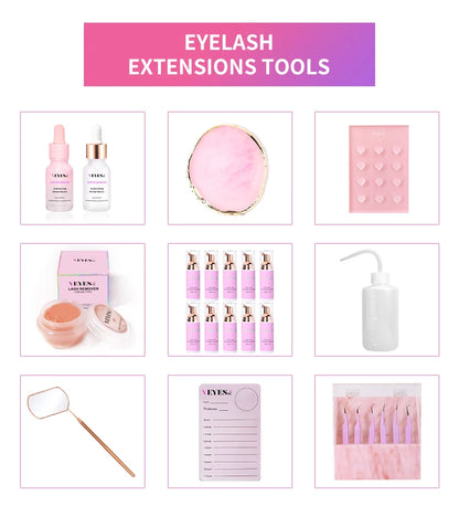 90° Precision Eyelash Extension Tweezers