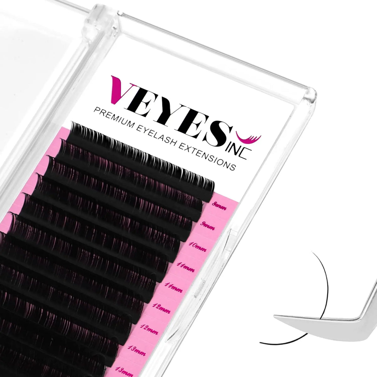 8–20mm Matte Faux Mink Lash Extensions