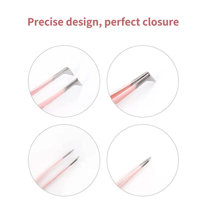 90° Precision Eyelash Extension Tweezers