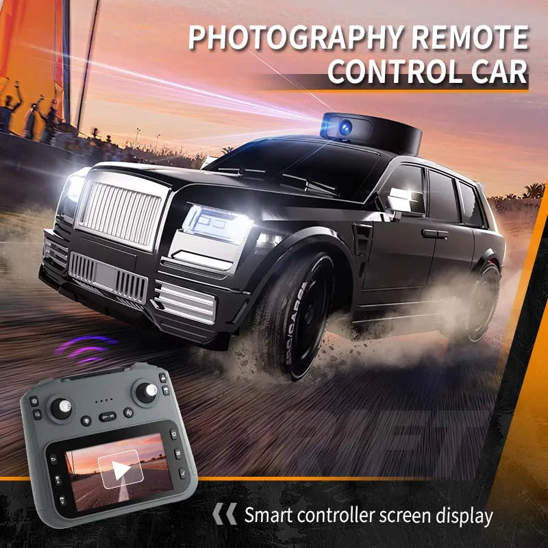 1/24 RC Drift Car with HD FPV Camera – 4WD, Dual Joystick Screen Remote, Indoor & Outdoor