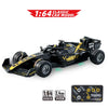 Hotfree 1/64 Mini RC F1 Racing Car, Pocket Size 2.4GHz Portable Drift Car with Remote & App Control, USB Rechargeable Formula Ra