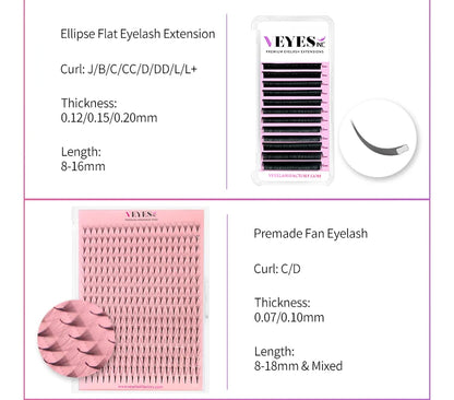 90° Precision Eyelash Extension Tweezers