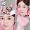 Velvet Liquid Blush Matte Sponge Head Blusher Natural Lasting Brighten Facial Contour Blush Tint Makeup