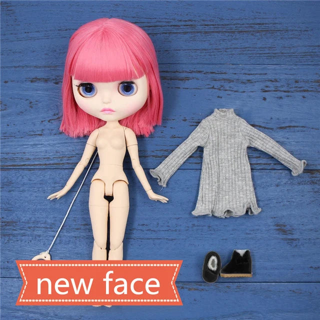 ICY DBS Blyth Doll combination doll with clothes shoes matte face shiny face 1/6 bjd 30cm anime toy girls gift