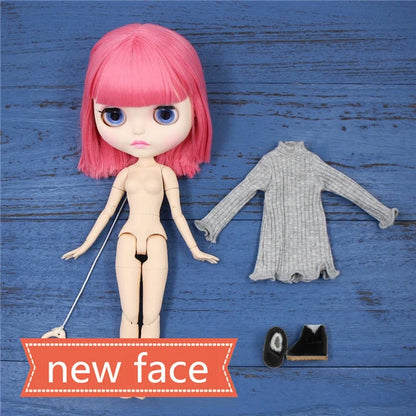 ICY DBS Blyth Doll combination doll with clothes shoes matte face shiny face 1/6 bjd 30cm anime toy girls gift