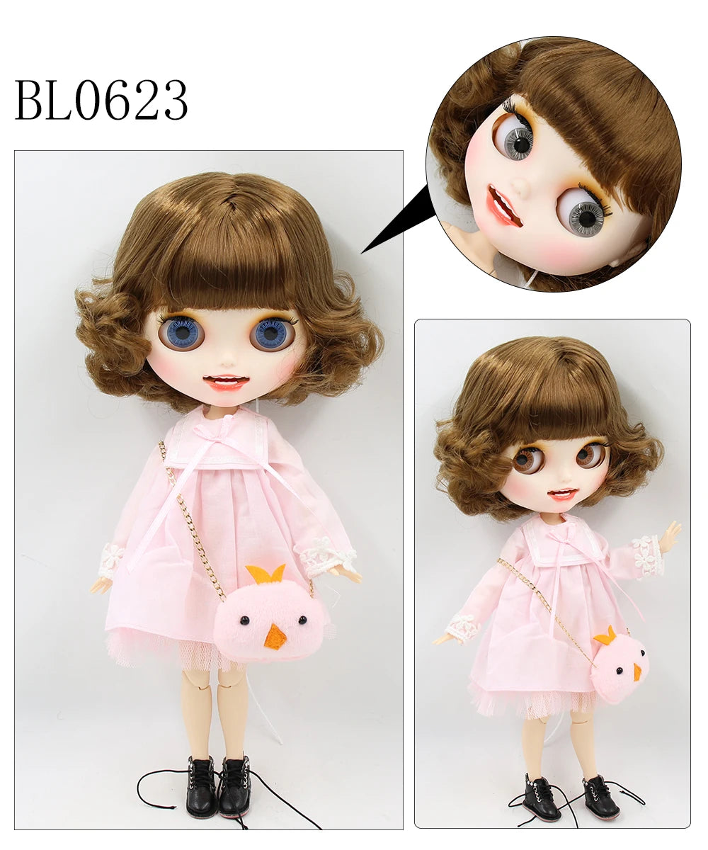 ICY DBS Blyth Doll 1/6 bjd joint body matte face ob24 toy custom gift hands 30cm anime girls