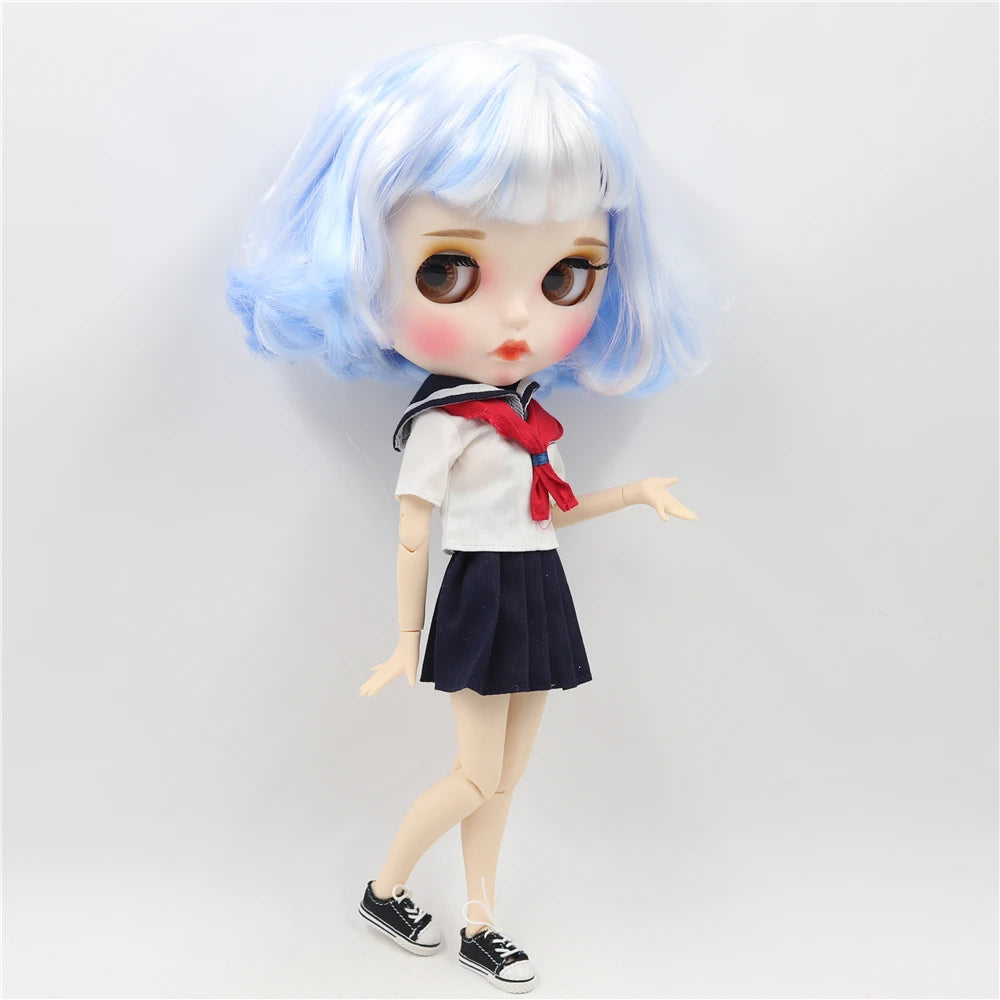ICY DBS Blyth Doll 1/6 bjd 30cm toy white skin joint body 30cm toy girls gift