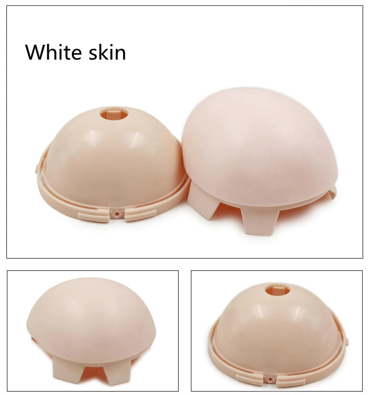 DBS Blyth Doll DOME and scalp custom doll white natural tan dark translucent skin 1/6