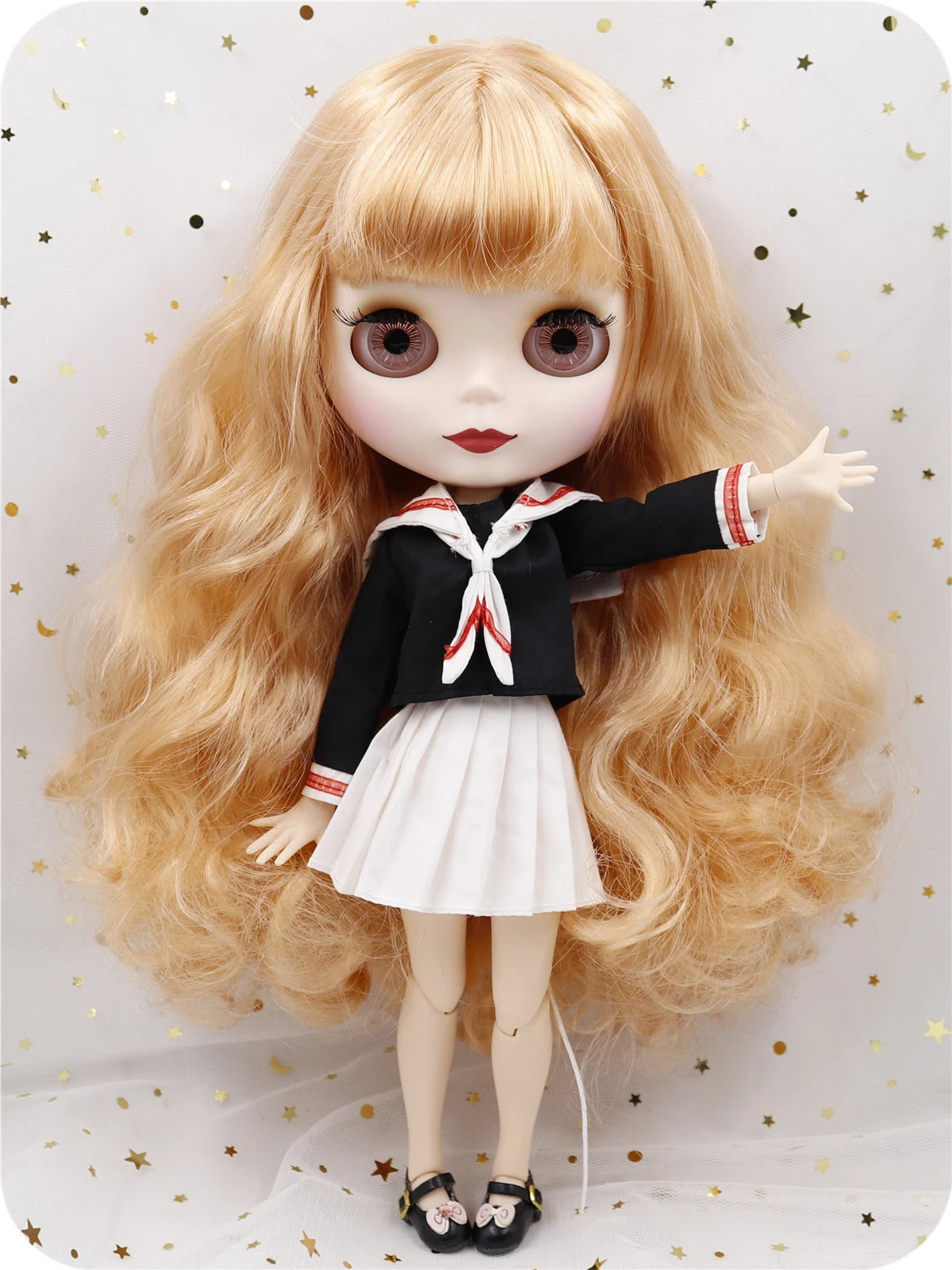 ICY DBS Blyth doll outfit uniform icy clothes 1/6 bjd azone dress suit anime girls gift