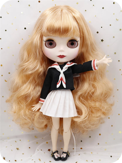 ICY DBS Blyth doll outfit uniform icy clothes 1/6 bjd azone dress suit anime girls gift