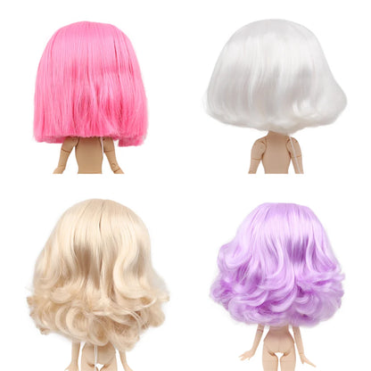 DBS RBL scalp for bjd toy blyth doll icy 1/6 short hair wig DIY custom doll anime