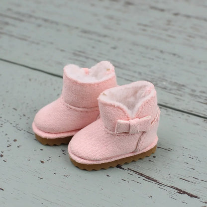 ICY DBS Blyth doll toys shoes winter boots snow shoes about 3.5cm toy shoes
