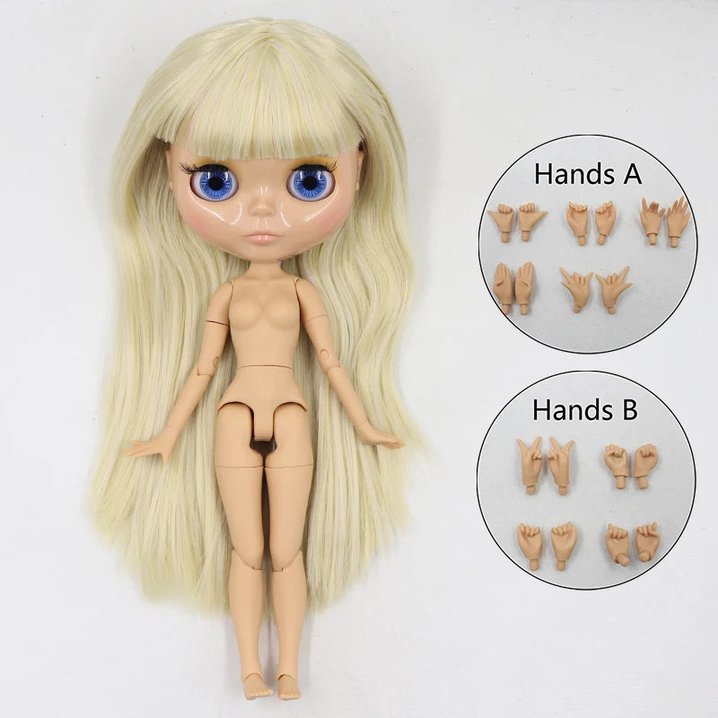 ICY DBS Blyth doll 1/6 bjd matte face shiny face joint body white skin tan skin dark skin 30cm toy girls gift