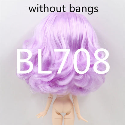 DBS RBL scalp for bjd toy blyth doll icy 1/6 short hair wig DIY custom doll anime