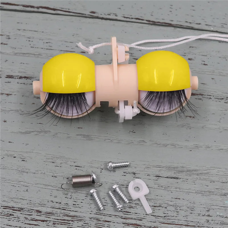 DBS Blyth doll icy painted pink eyelid eyes machine machinery sleepy eyes long eyelash