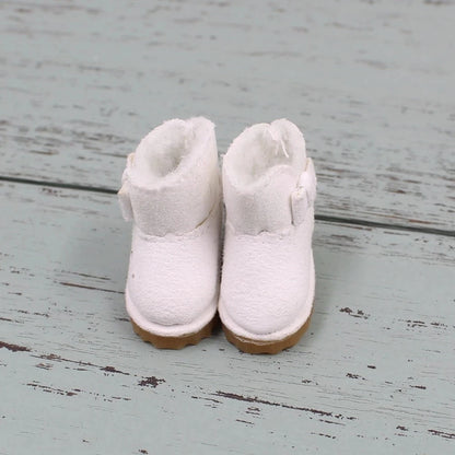 ICY DBS Blyth doll toys shoes winter boots snow shoes about 3.5cm toy shoes