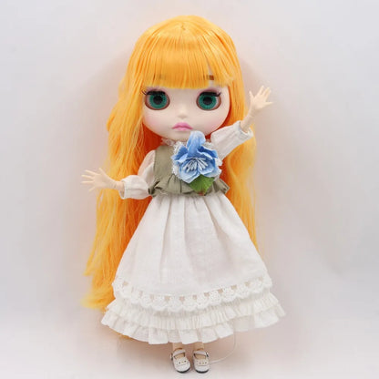 ICY DBS blyth doll 1/6 joint body white skin toy customized doll 30cm bjd random eyes colors anime toy girls gift