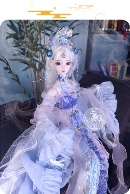DBS 1/3 BJD Dream Fairy Doll  toy mechanical joint Body chinese style Collection doll including suit shoes makeup 60cm SD