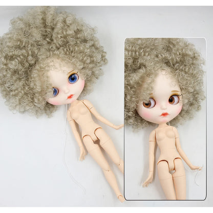 ICY DBS Blyth Doll 1/6 30cm toy bjd joint body matte face nude doll white skin random eyes colors anime girls