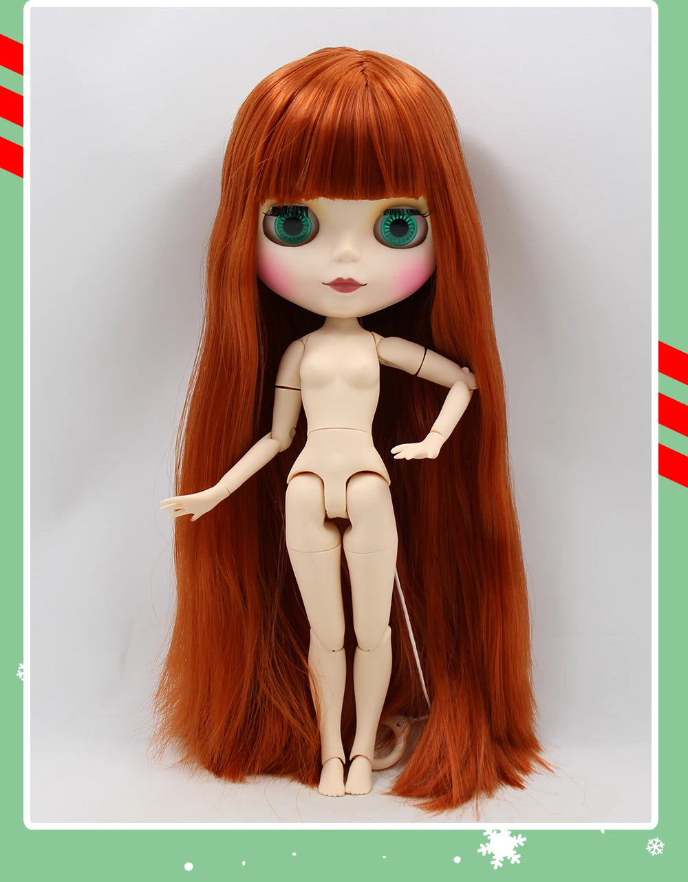 ICY DBS Blyth Doll 1/6 BJD Joint Body White Skin Tan Skin Dark Skin Matte Face Nude Doll 30cm Anime Toy Girls Gift