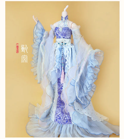 DBS Dream fairy clothes 1/3 bjd doll Outfits Ancient clothes Chinese style dress anime suit girls gift