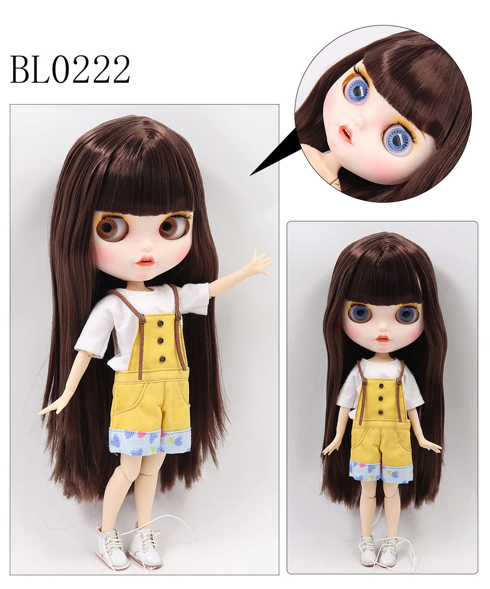 ICY DBS Blyth Doll 1/6 bjd joint body matte face ob24 toy custom gift hands 30cm anime girls