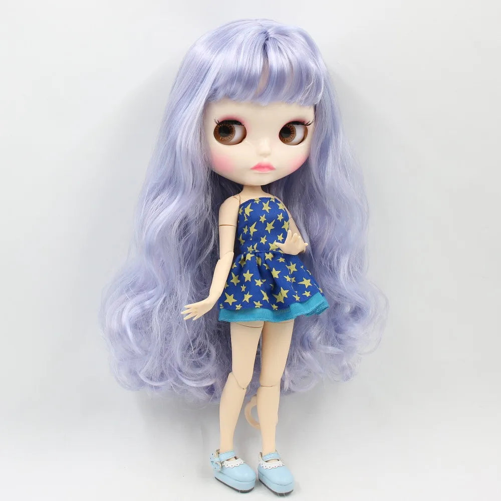 ICY DBS blyth doll 1/6 joint body white skin toy customized doll 30cm bjd random eyes colors anime toy girls gift