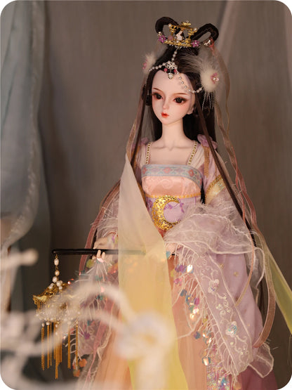 DBS 1/3 BJD Dream Fairy Doll  toy mechanical joint Body chinese style Collection doll including suit shoes makeup 60cm SD