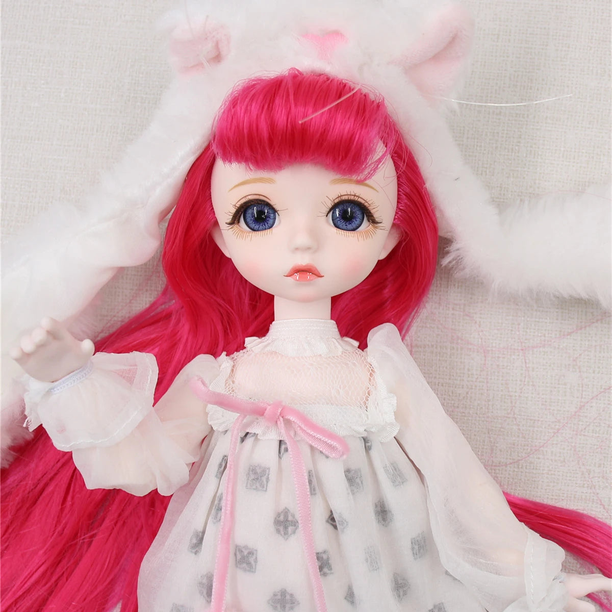 DBS 1/6 BJD DREAM FAIRY Doll Mechanical Joint Body With Makeup Hair Eyes Clothes Shoes Girls SD Anime