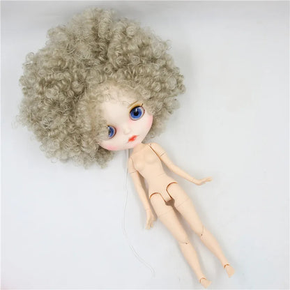 ICY DBS Blyth Doll 1/6 30cm toy bjd joint body matte face nude doll white skin random eyes colors anime girls