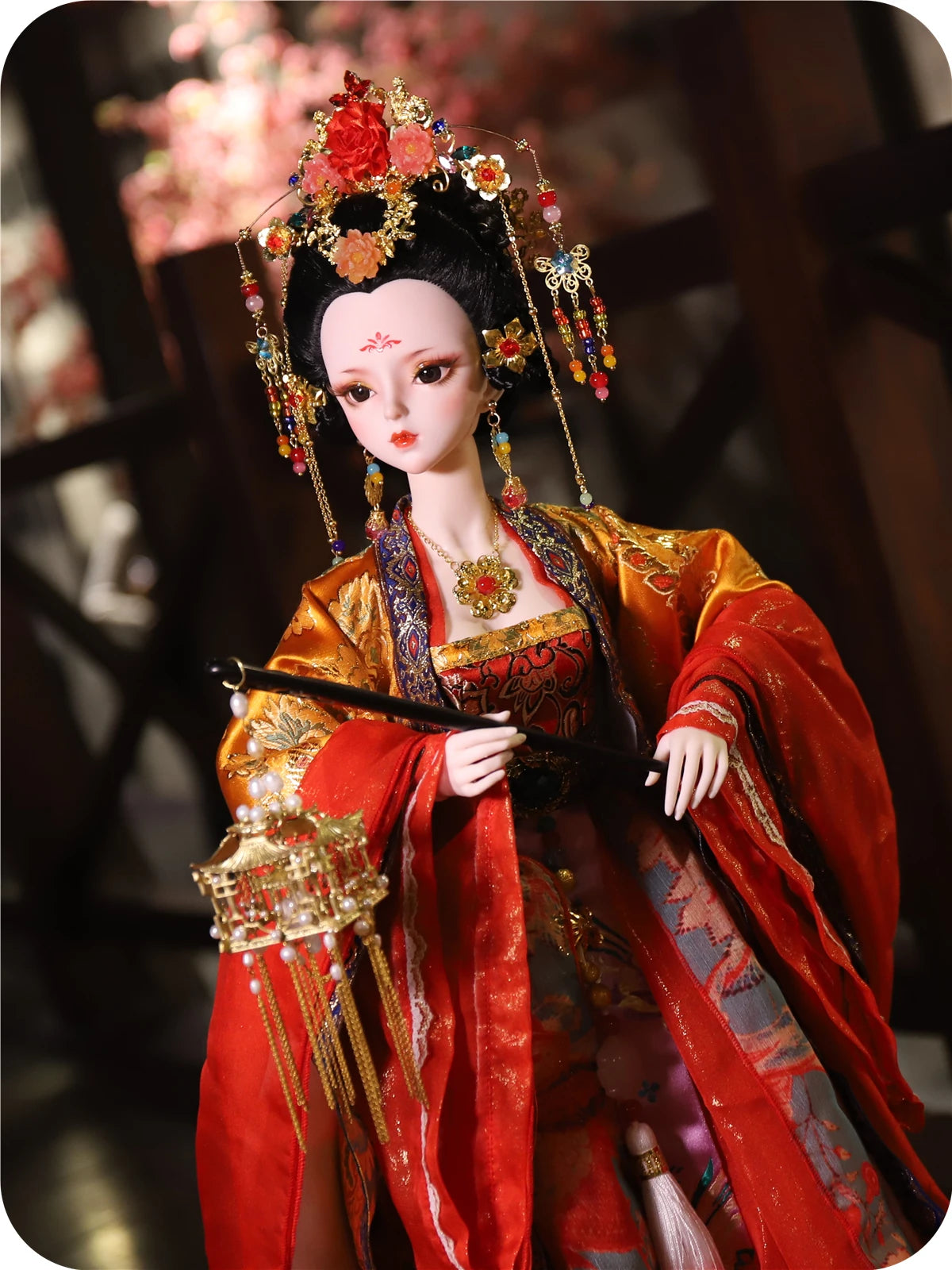DBS 1/3 BJD Dream Fairy Doll  toy mechanical joint Body chinese style Collection doll including suit shoes makeup 60cm SD