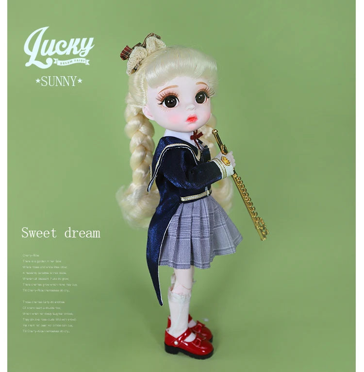 ICY DBS outfits for DREAM FAIRY Doll 1/6 BJD clothes Lucky Angel girls anime dress