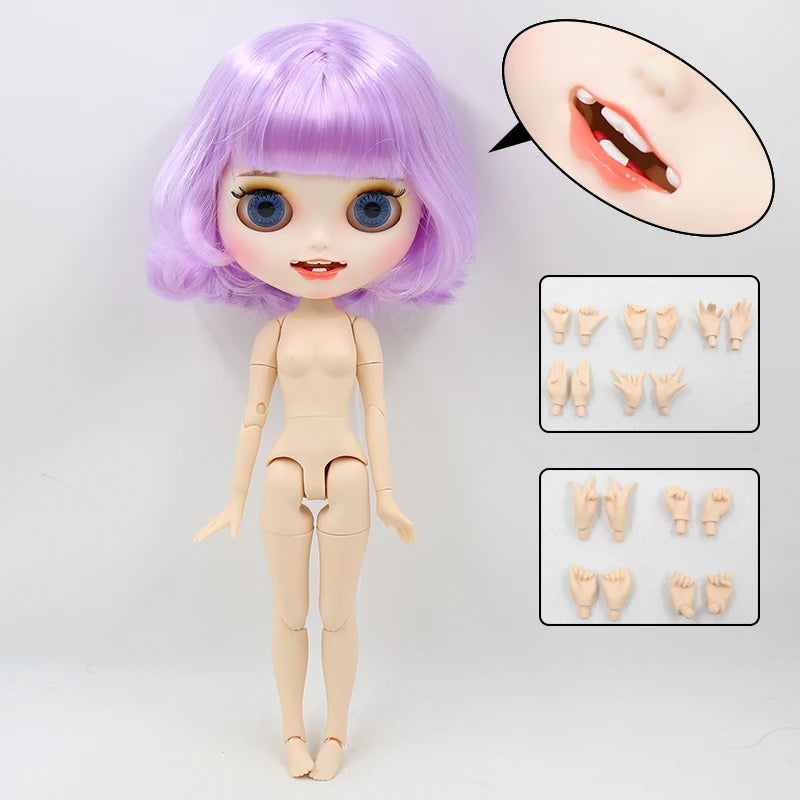 ICY DBS Blyth Doll 1/6 bjd joint body matte face ob24 toy custom gift hands 30cm anime girls