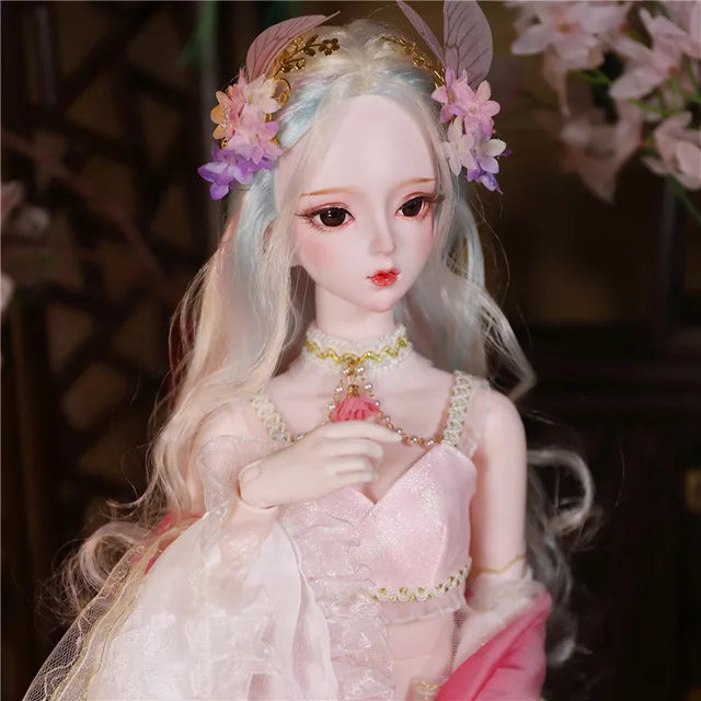 DBS 1/3 BJD Dream Fairy Doll  toy mechanical joint Body chinese style Collection doll including suit shoes makeup 60cm SD