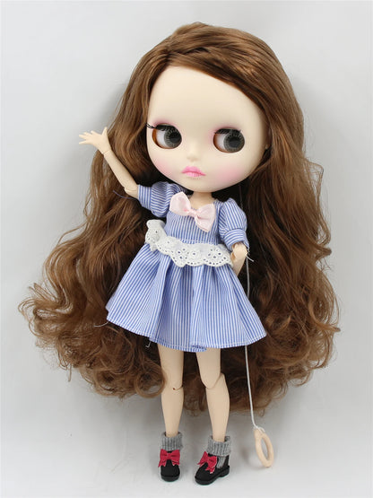 ICY DBS blyth doll 1/6 joint body white skin toy customized doll 30cm bjd random eyes colors anime toy girls gift