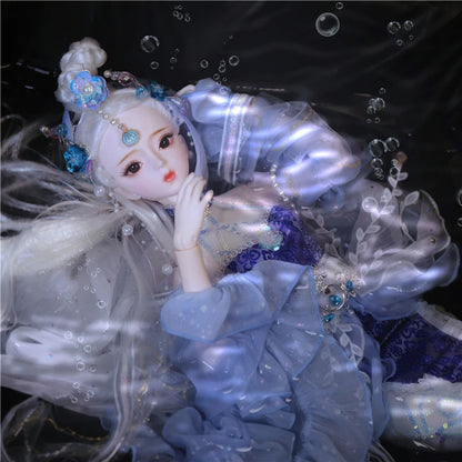 DBS 1/3 BJD Dream Fairy Doll  toy mechanical joint Body chinese style Collection doll including suit shoes makeup 60cm SD