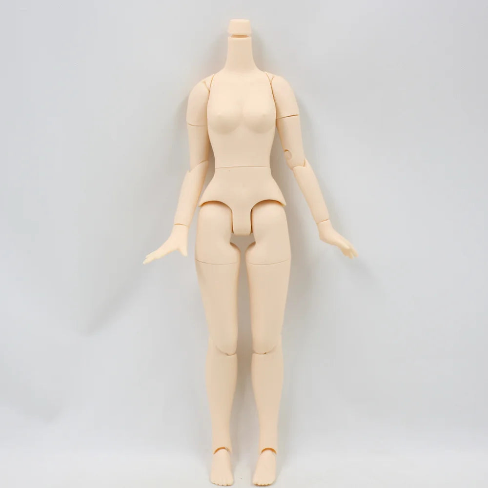 DBS blyth doll body white skin joint body 21cm toy body