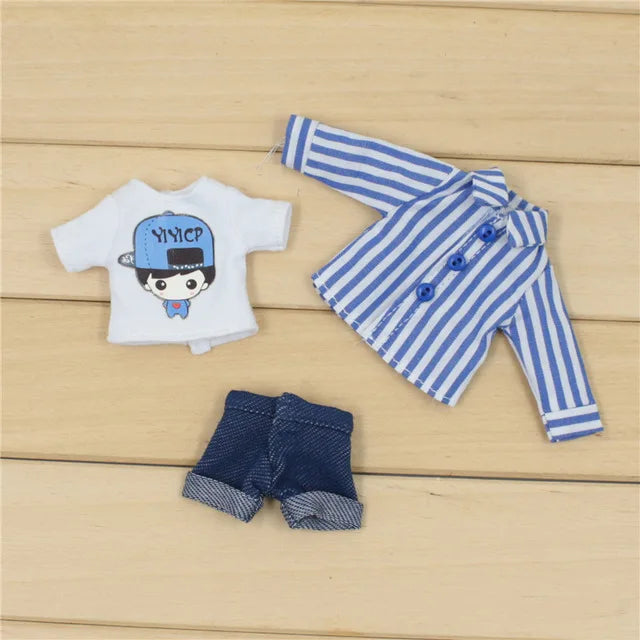 DBS blyth middie doll outfit dress clothes short pants 1/8 toy gift