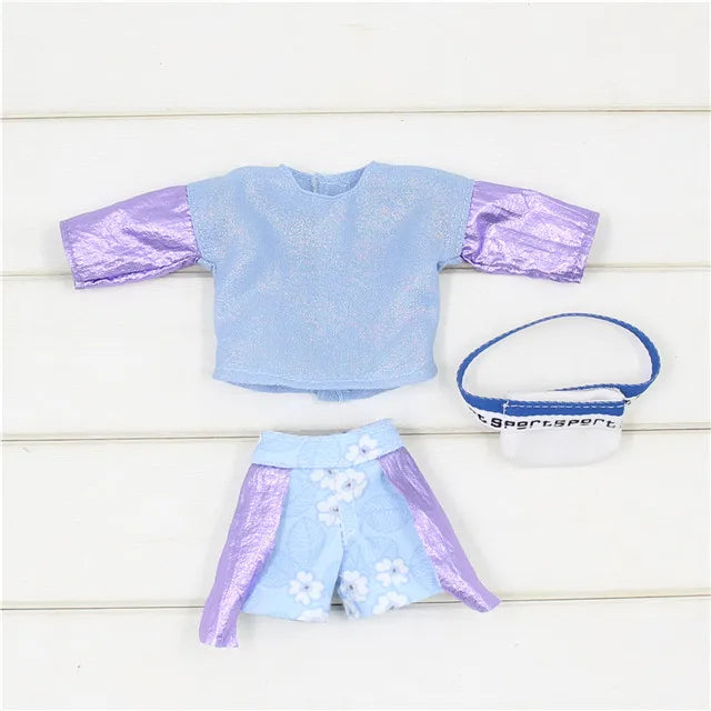 ICY DBS Blyth doll clothes outfits toy for blyth doll icy joint body licca body pink dress white hat
