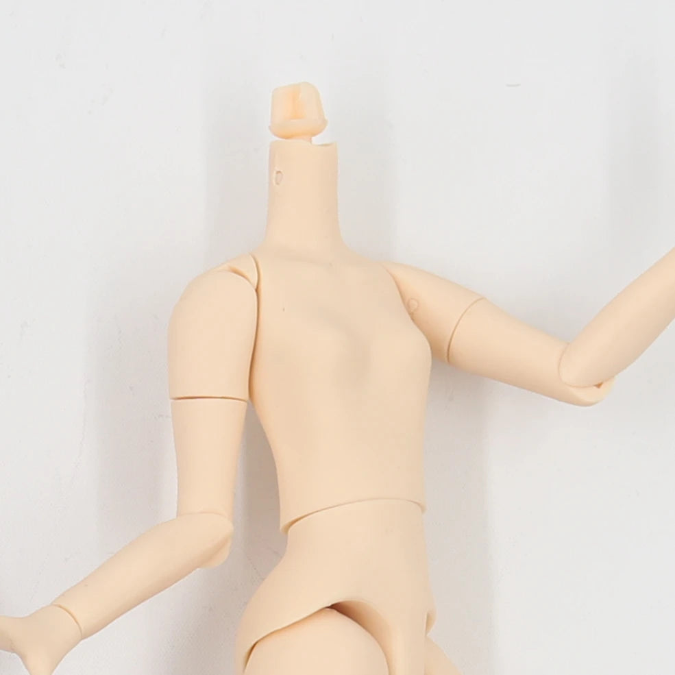 DBS blyth doll icy toy body small chest joint body azone body white skin dark skin natural skin for DIY custom doll