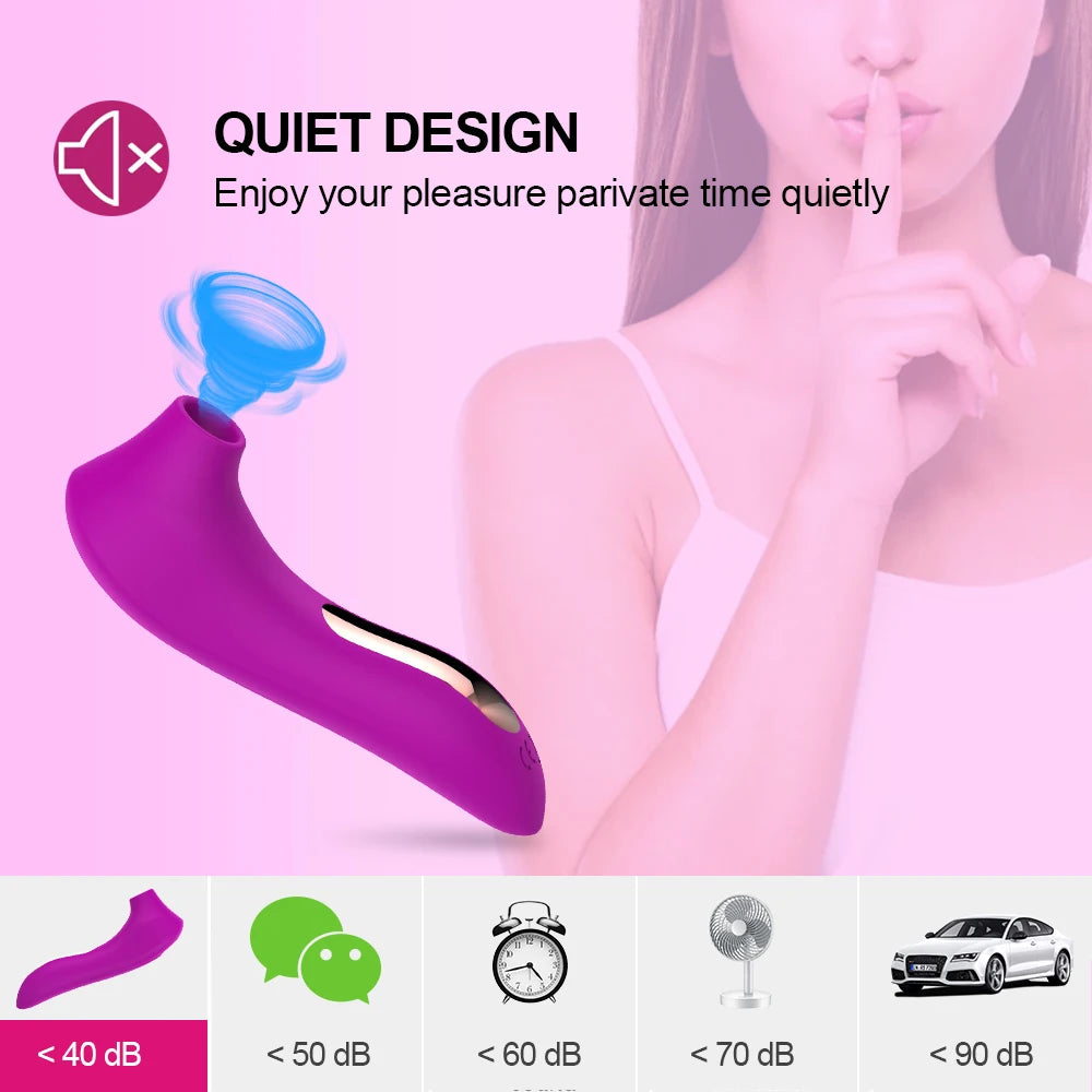 Sucker Clitoris Sucking Adult Supplies Vibrator Female Clit Oral Stimulator Nipple Vagina Sex Toys for Women Masturbator Product