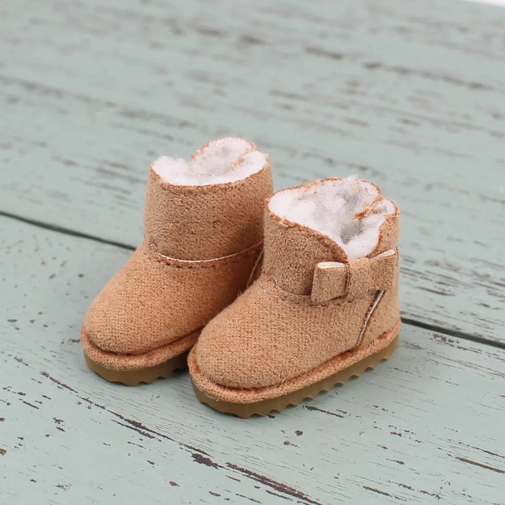 ICY DBS Blyth doll toys shoes winter boots snow shoes about 3.5cm toy shoes