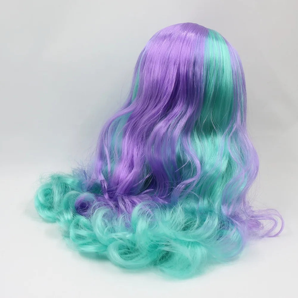 DBS blyth doll icy wig only rbl scalp and dome hair for custom DIY anime mix hair blonde hair white skin tan skin dark skin toy