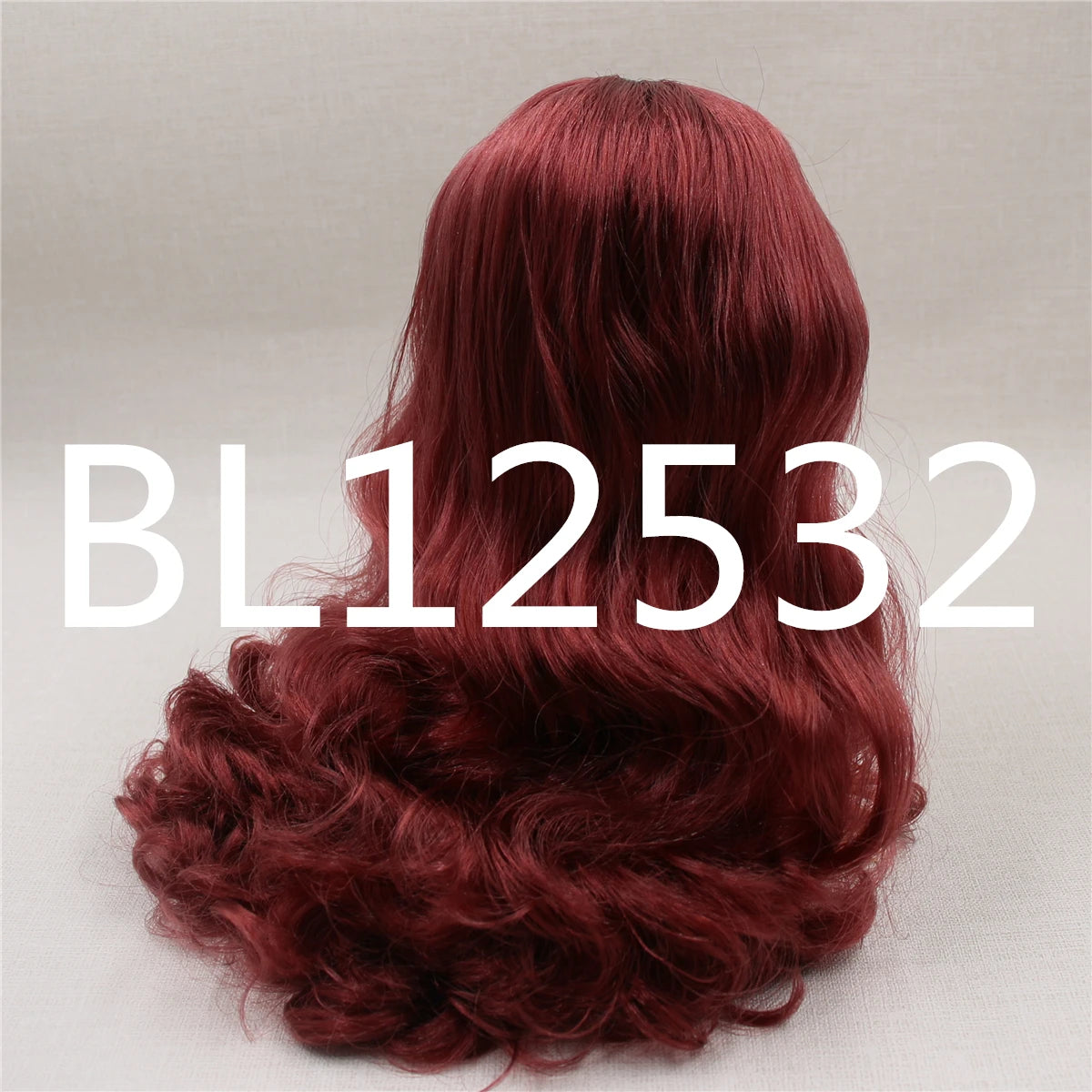 DBS blyth doll icy rbl scalp and dome wavy hair wig for DIY custom green hair purple hair blonde hair anime toy