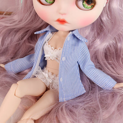 ICY DBS Blyth Doll Underwear White Underclothes Anime Suit Doll Outfits