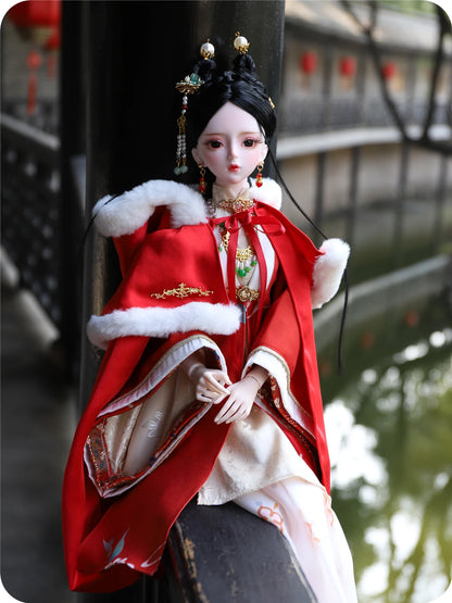 DBS 1/3 BJD Dream Fairy Doll  toy mechanical joint Body chinese style Collection doll including suit shoes makeup 60cm SD